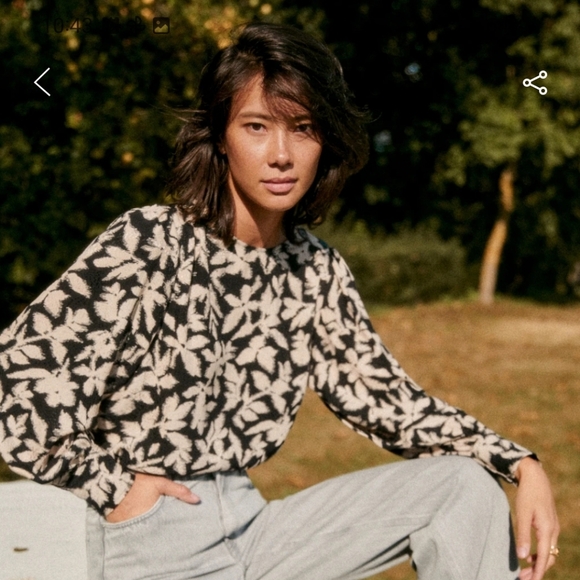 Sezane Tops - Sezane Linon Blouse